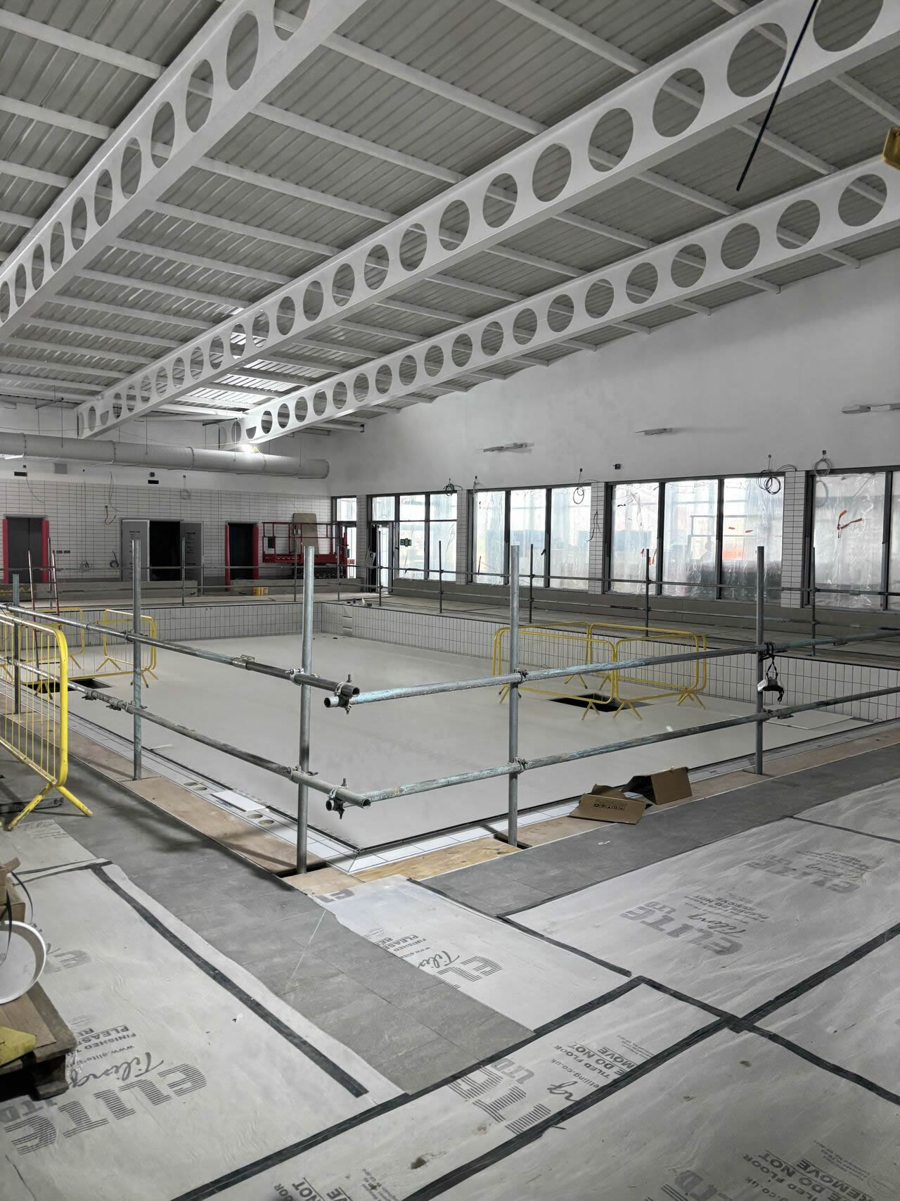 First Fix Trojan DP Bay & Vanity Installation Underway At Leighton Linslade