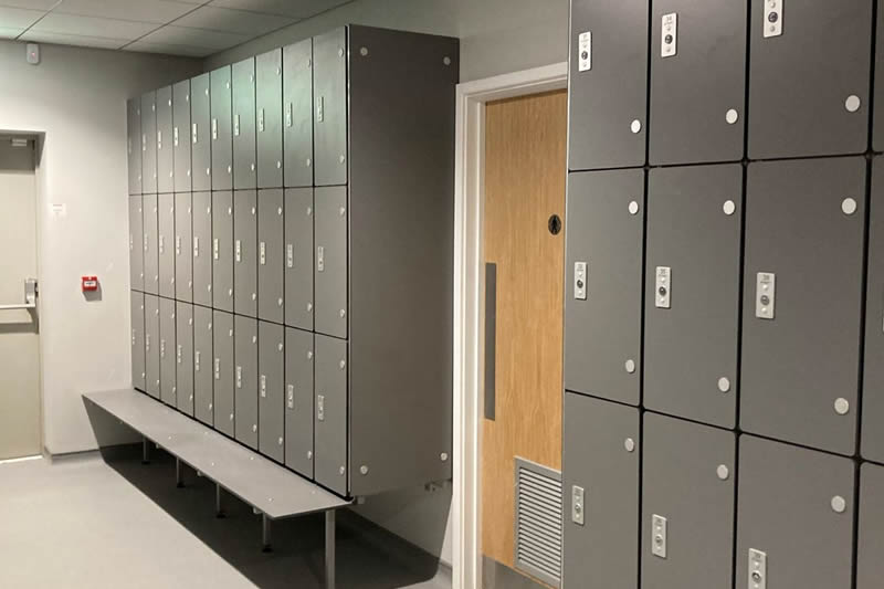 Lockers & Cubicles Installed At A High Tech Manufacturing Facility