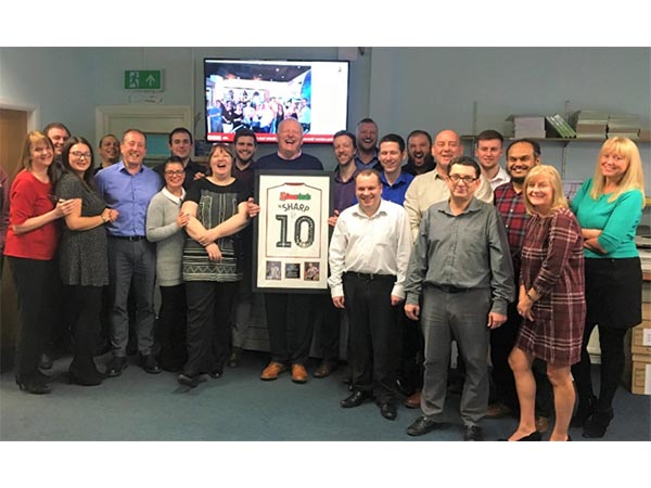 Retirement – UK Business Specification Manager retires after 31 years’ service.