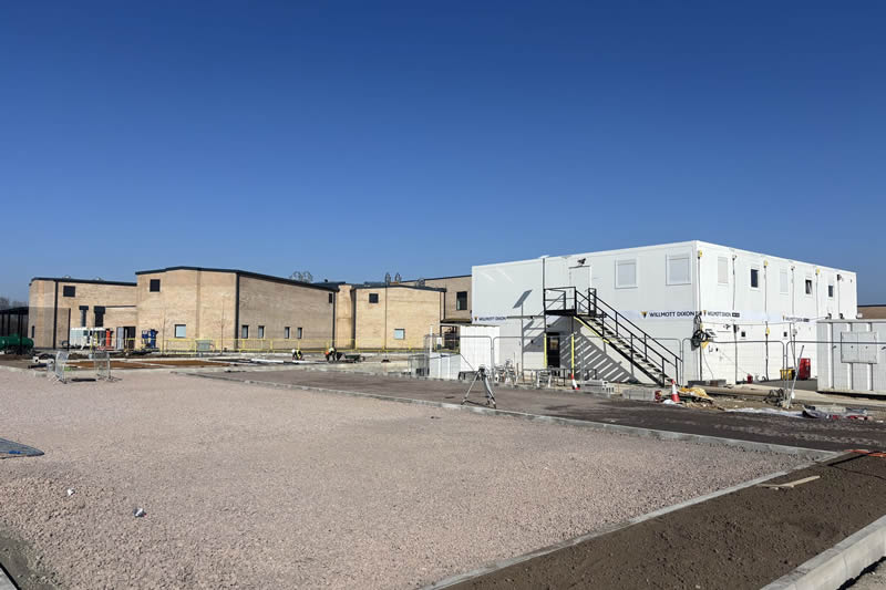 Onsite Visit Mid Installation at Cambridge Facility